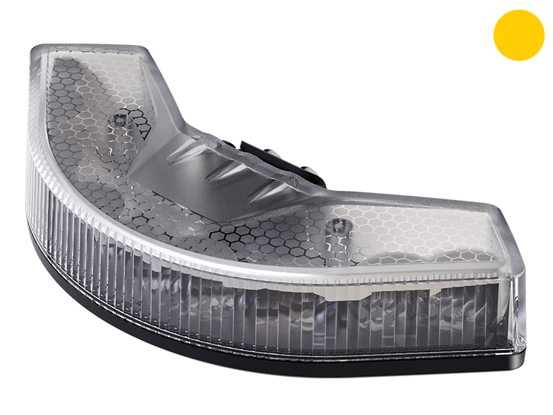 Axixtech LED strobe light OV9 amber ECE R65