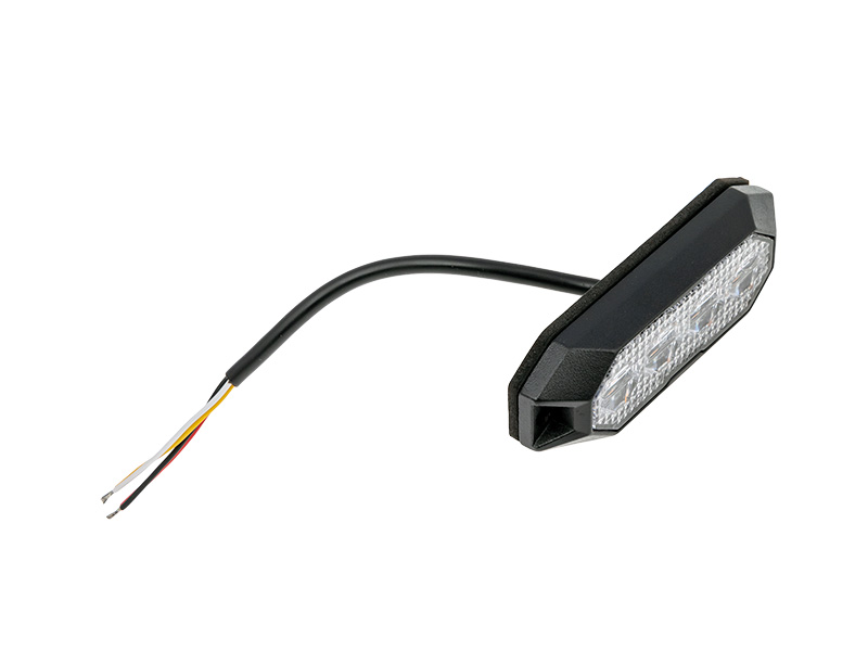 Truck Vision LED strobe light 4 LED amber 12–24V ECE R65
