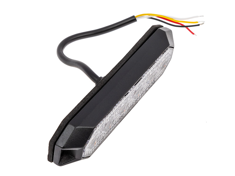 Truck Vision LED strobe light 6 LED amber 12–24V ECE R65