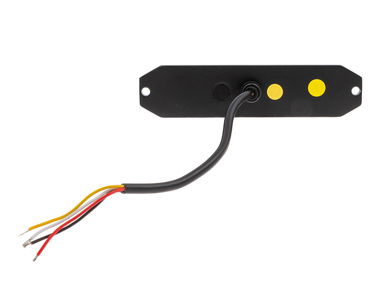 Truck Vision LED strobe light 6 LED amber 12–24V ECE R65