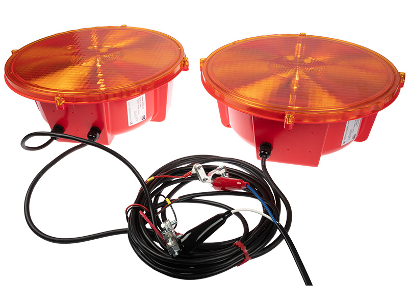 LED warning light set L9H 12–24V