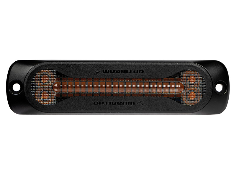 Optibeam Dark Phantom SX6 LED strobe ST6 amber 12–24V ECE R65