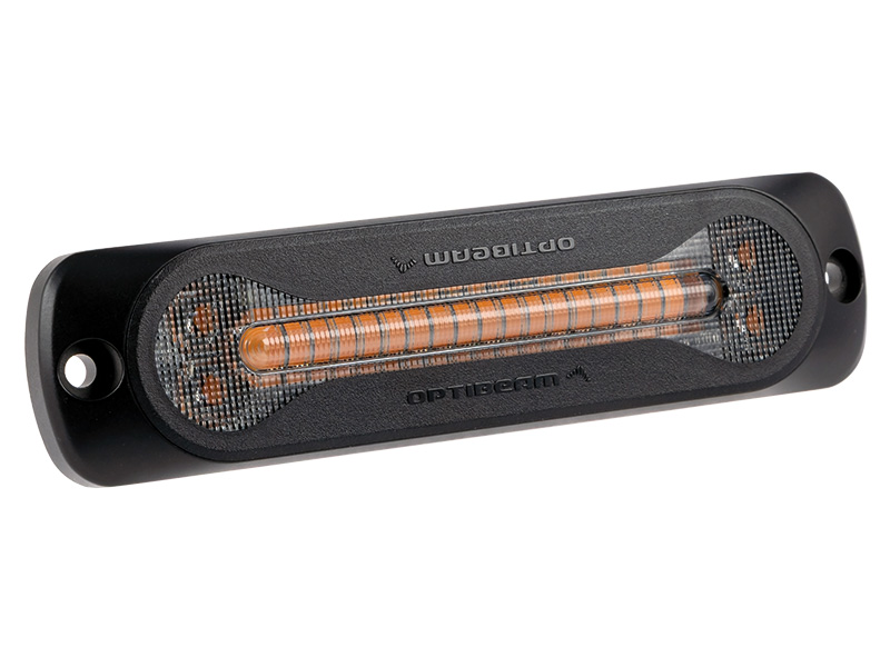 Optibeam Dark Phantom SX6 LED strobe ST6 amber 12–24V ECE R65