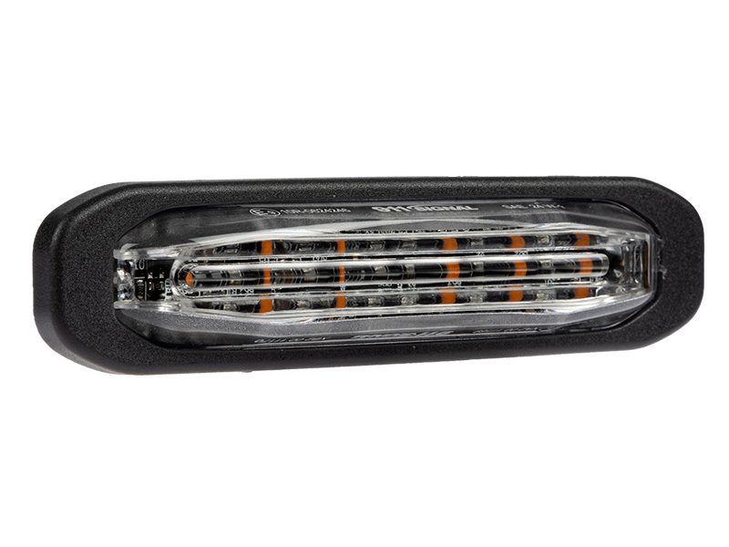 LED strobe light amber 10–33V ECE R65