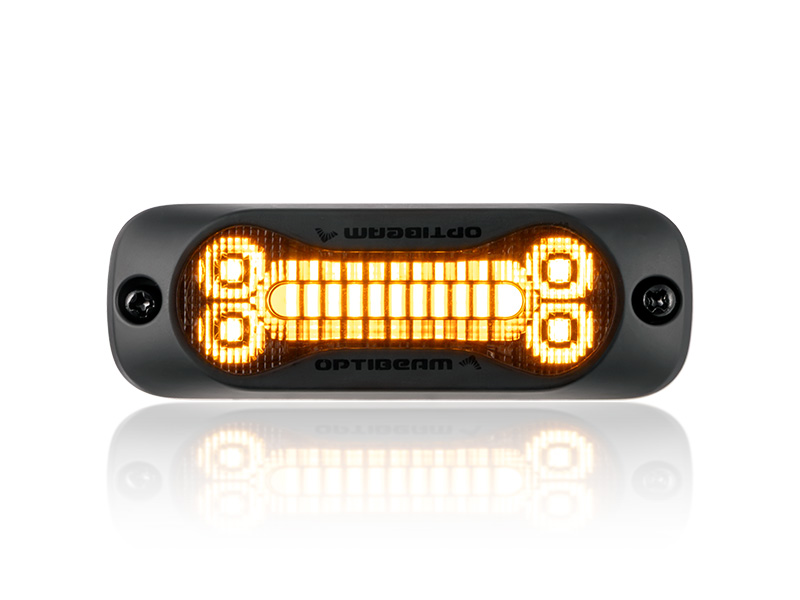 Optibeam Dark Phantom SX3 LED strobe amber ECE R65