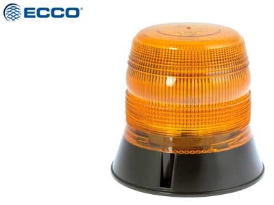 LED beacon amber bolt mount 10–30V ECE R65