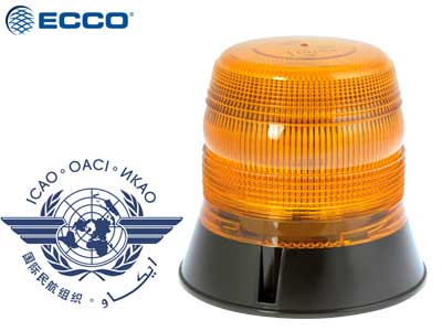 LED beacon CAP168 ICAO bolt mount 12–24V