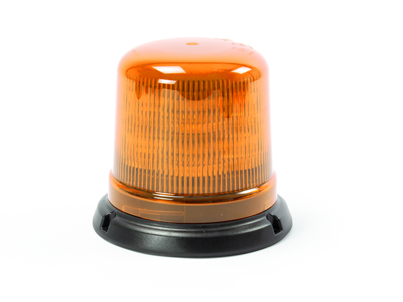 LED beacon B14 amber bolt mount 12–24V ECE R65