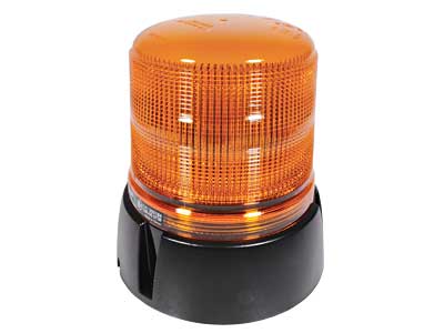 LED beacon B18 amber bolt mount