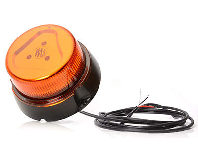 LED beacon amber bolt mount 12–24V ECE R65
