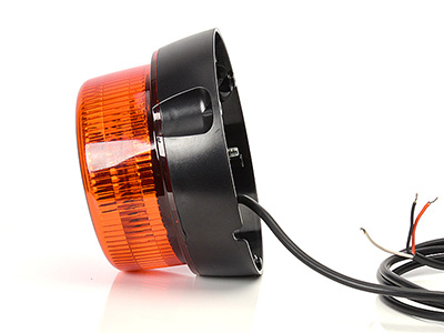LED beacon amber bolt mount 12–24V ECE R65