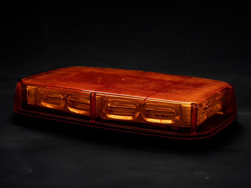 LED light bar amber 12–24V
