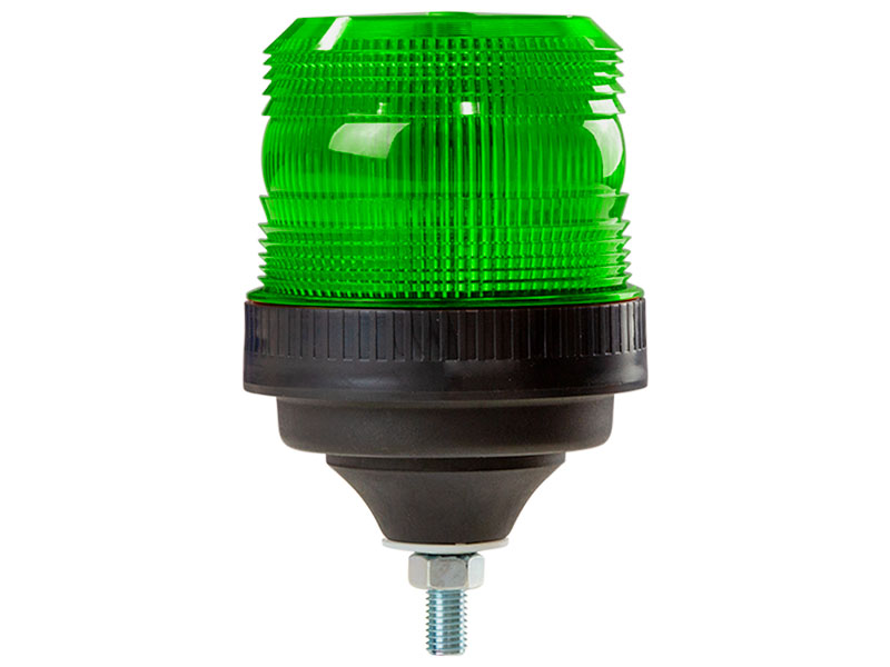 LED beacon Eccoled Bronze green 12–24V