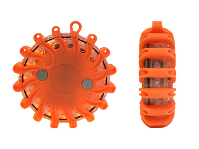 LED warning light amber