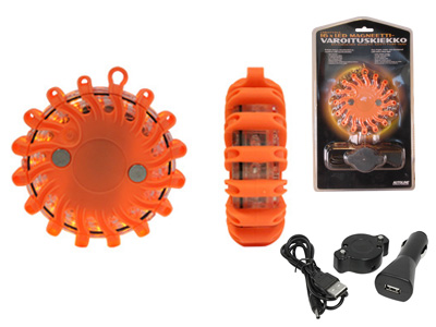 LED strobe light amber rechargeable