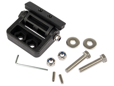 Sliding clamp for light panel