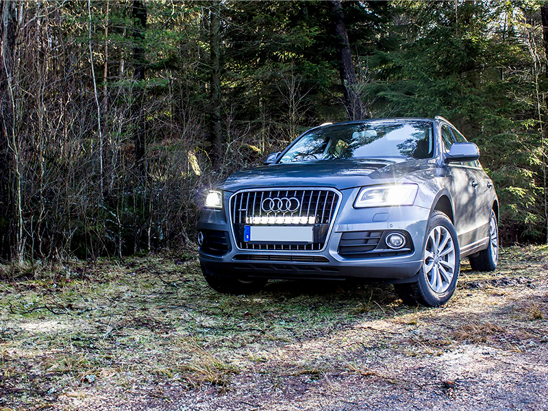 Optibeam DSM auxiliary light kit Genesis II 600 — Audi Q5 2012–2017