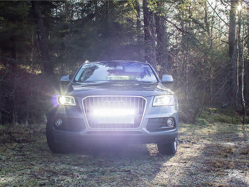 Optibeam DSM auxiliary light kit Genesis II 600 — Audi Q5 2012–2017
