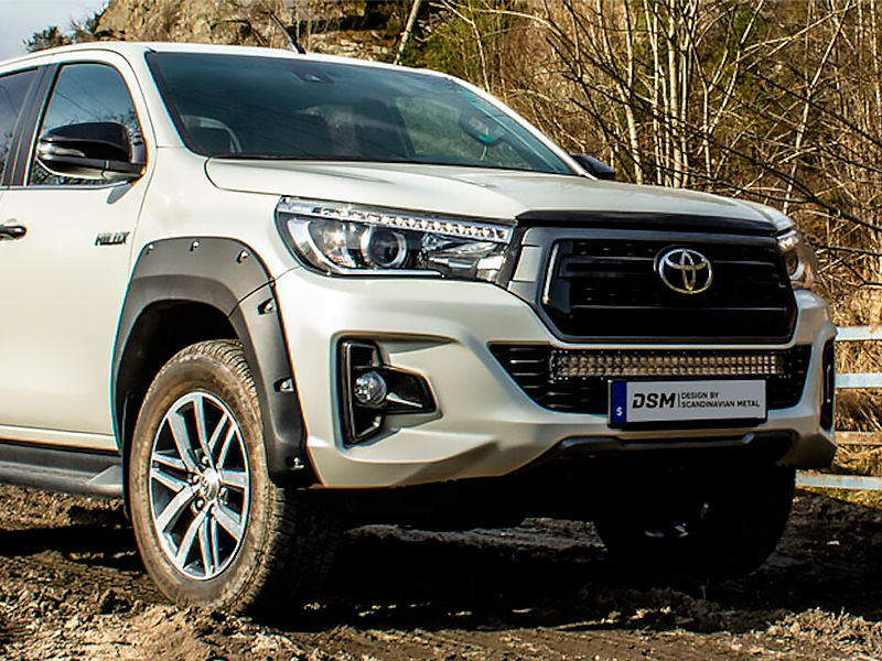 Optibeam DSM lisatulede komplekt Genesis II 800 — Toyota Hilux 2016–