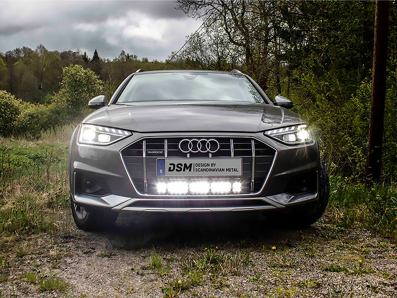 Optibeam DSM auxiliary light kit Genesis II 600 — Audi A4 B9 2018–