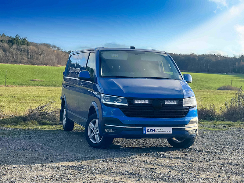 Optibeam DSM Integra auxiliary light kit Savage 12 — Volkswagen Transporter T6 2019–