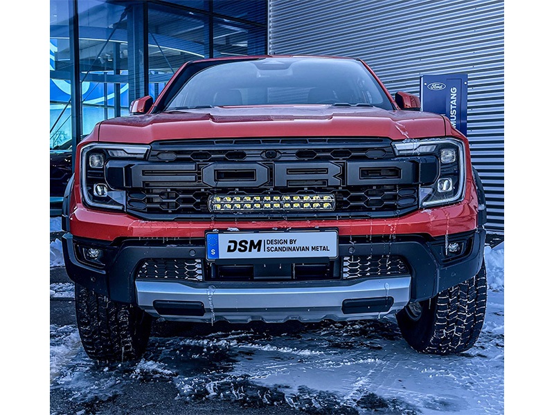 Optibeam DSM Integra auxiliary light kit Super Captain Dual 600 — Ford Ranger 2023–