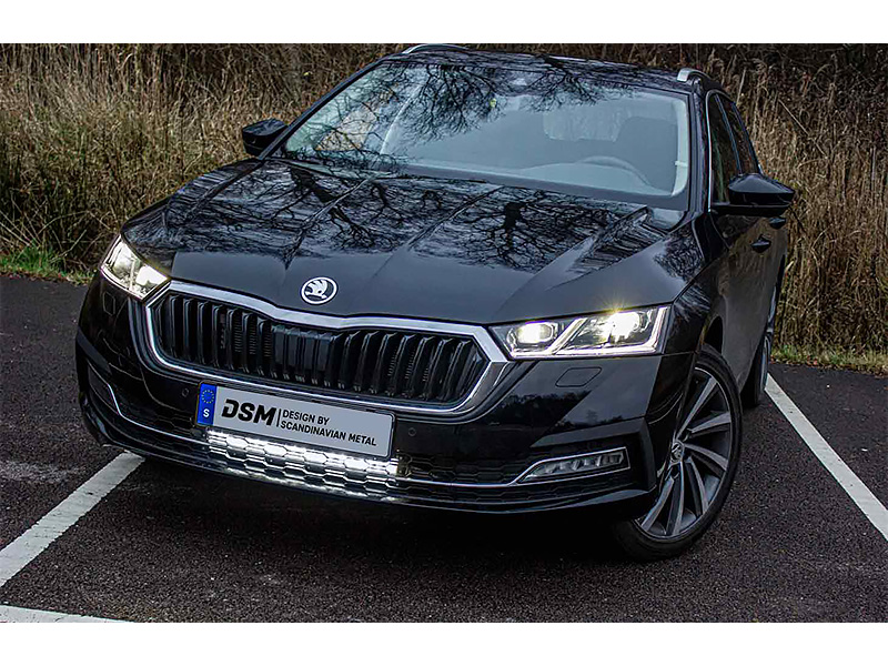 Optibeam DSM Integra комплект доп. света Super Captain Dual 600 — Skoda Octavia 2021–