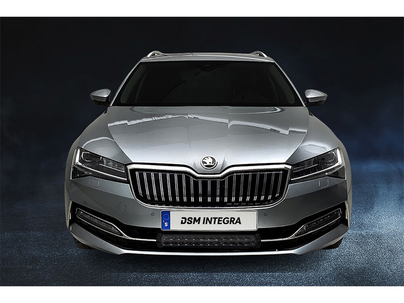 Optibeam DSM Integra auxiliary light kit Super Captain Dual 600 — Skoda Superb 2021–2023