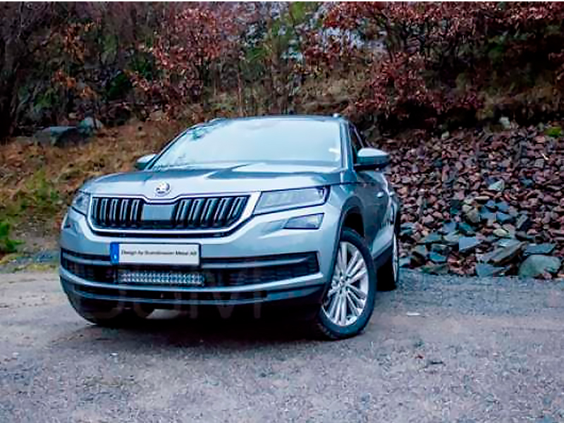 Optibeam DSM Integra комплект доп. света Super Captain Dual 600 — Skoda Kodiaq 2017–