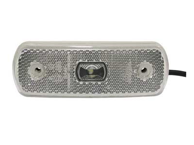 LED ääretuli valge 12–24V 104×36 mm
