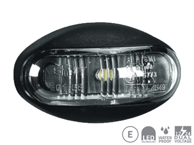 LED ääretuli valge 59×36 mm