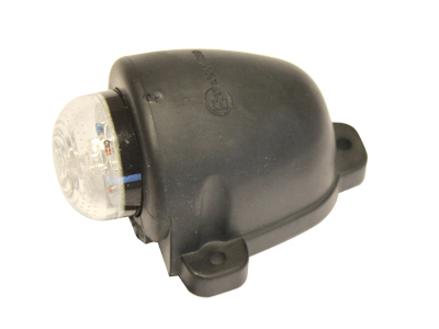 LED ääretuli kummivarrega valge 12–24V 76×58×42 mm