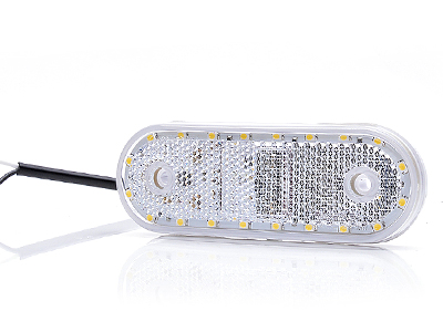 LED ääretuli valge 12–24V 114×40 mm