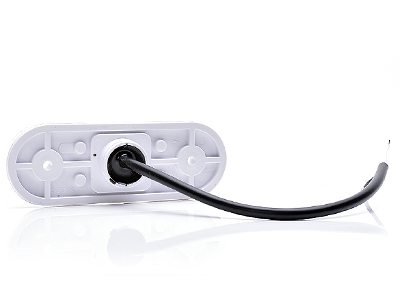 LED marker light white 12–24V 114×40 mm