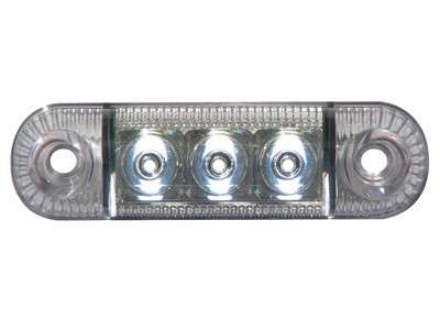 LED ääretuli valge 12–24V 84×24 mm (1606-27744)