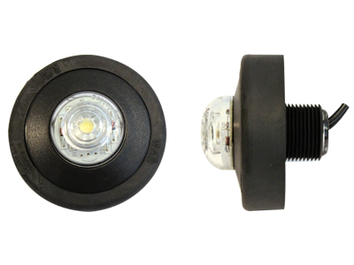 LED ääretuli valge 12–24V 60,6 mm
