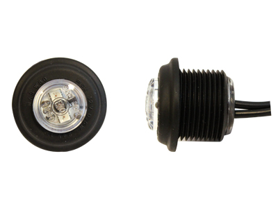 LED ääretuli kollane 12–24V 29 mm