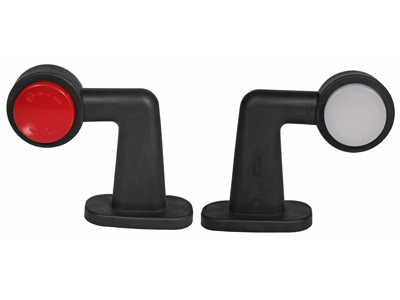 LED ääretuli kummivarrega Neon Effect vasak 12–24V 148×215×49 mm