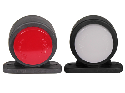 LED ääretuli kummivarrega Neon Effect 12–24V 70×75×49 mm