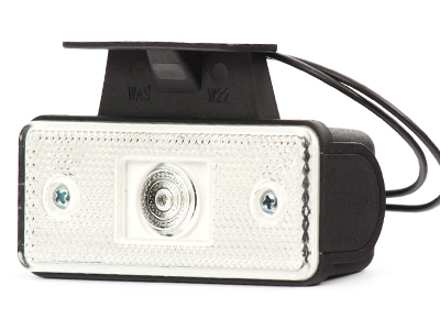 LED ääretuli valge 24V 109×49 mm