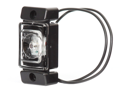 LED ääretuli valge 12–24V 72×32×23 mm