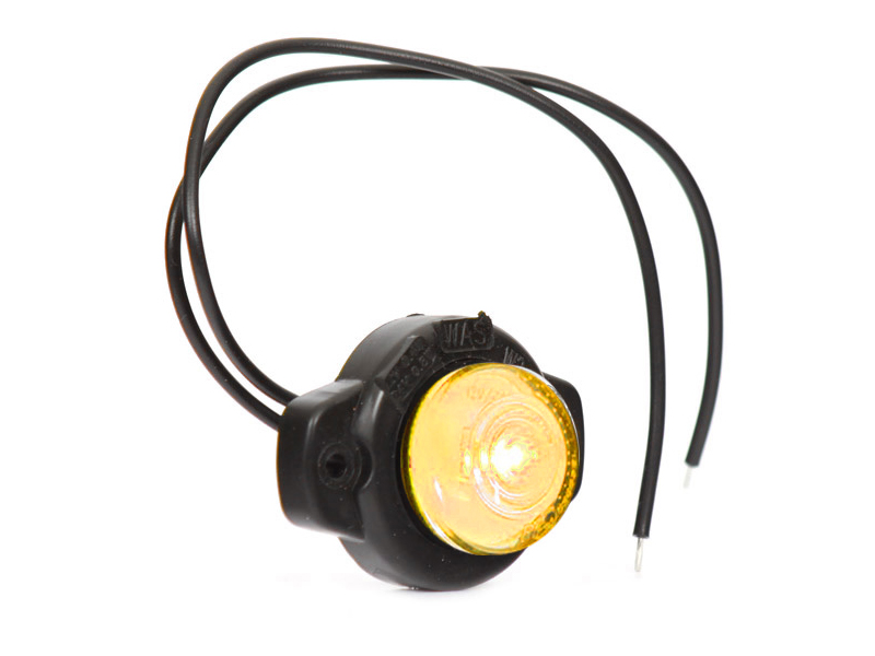 LED ääretuli kollane 12–24V Ø57.50×26.50 mm