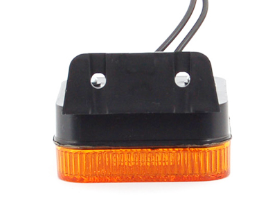 LED ääretuli kollane 65×65×28 mm