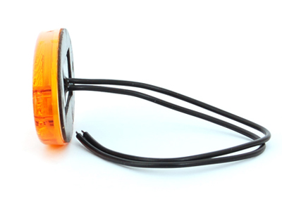 LED ääretuli kollane 12–24V 102×46×12 mm