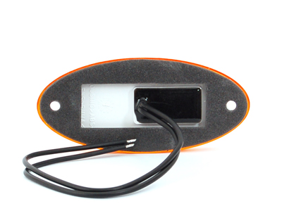 LED ääretuli kollane 12–24V 102×46×12 mm