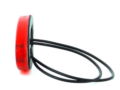 LED габаритный фонарь красный 12–24V 102×46×12 mm