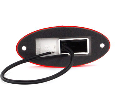 LED габаритный фонарь красный 12–24V 102×46×12 mm