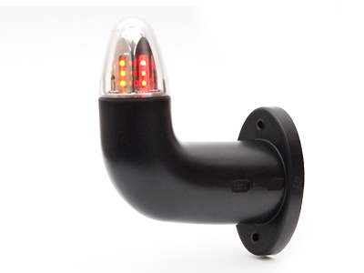 LED ääretuli kummivarrega vasak 12–24V 155×160 mm