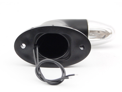 LED marker light rubber arm left 12–24V 155×160 mm
