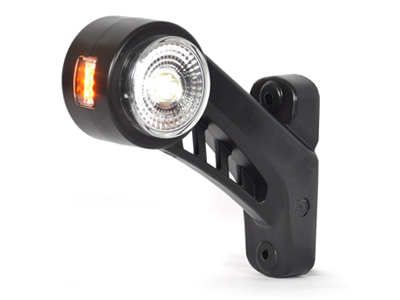 LED marker light rubber arm right 12–24V 130×131 mm